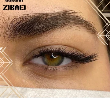 انجام خدمات اکستنشن مژه گربه ای در گرگان 56454115544