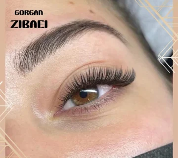 اکستنشن اسپایکی مژه در گرگان 9898798