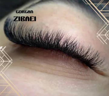 اکستنشن مگا والیوم با چسب ضد حساسیت در گرگان 05869456